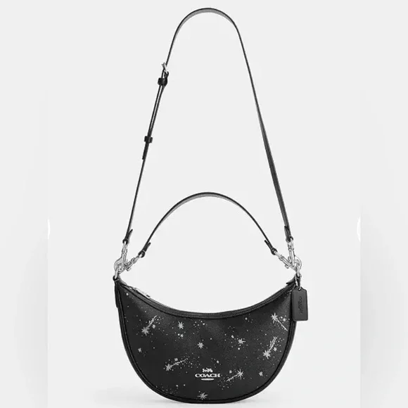 NWT Aria Shoulder Bag With Star Print - Picture 3 of 11